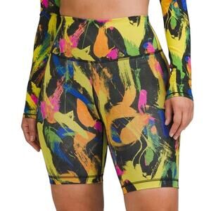 Lululemon Wunder Train Contour Fit High-Rise Short 8" Undertone Multi Sz 0 NWT